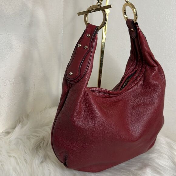 💯Authentic Fendi Hobo Leather Bag🍀 - Picture 5 of 15